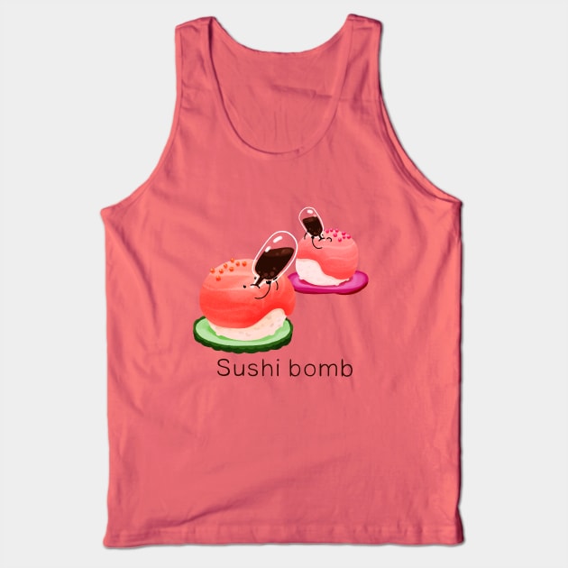 Sushi Bomb Tank Top by BBvineart